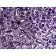 Бисер фиолетовый металлик в центре 2/0, 6,1 мм